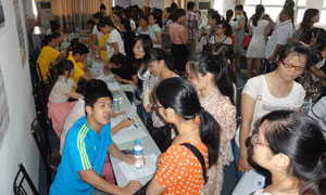 沧州恒企会计培训招聘现场