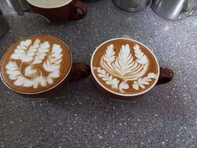 学员-咖啡拉花作品