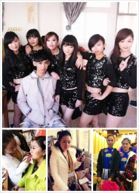 芭妃学员合影