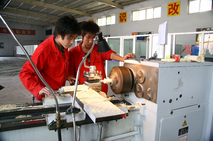 保定虎振学员正在学习