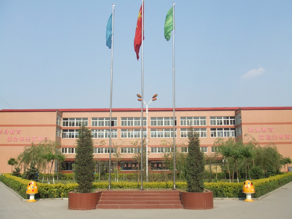 虎振学校大门风光