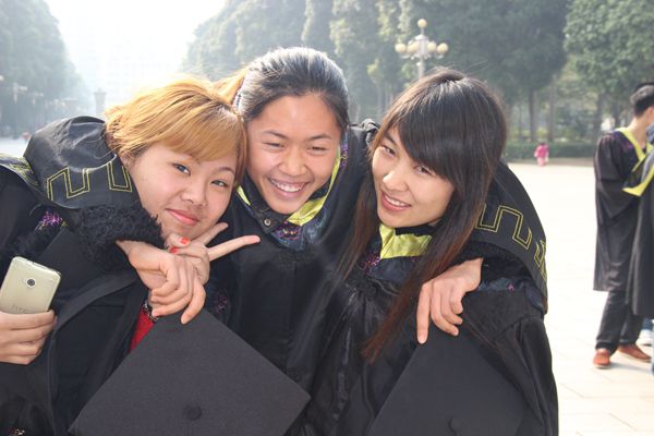 印象学员毕业前合影
